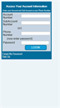 Mobile Screenshot of ebilling.manti.com