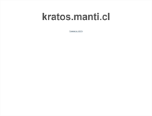 Tablet Screenshot of manti.cl