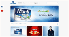 Desktop Screenshot of manti.pl